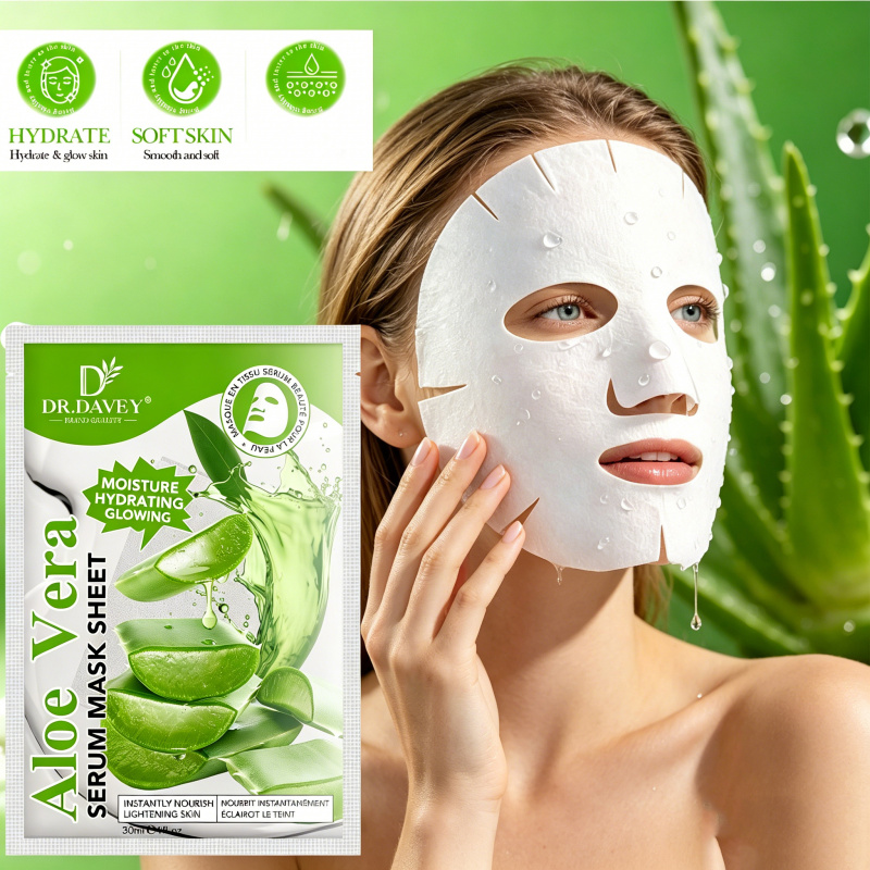 แผ่นมาส์กหน้าว่านหางจระเข้ บำร - Aloe Vera Pot บทวิจารณ์และราคา
