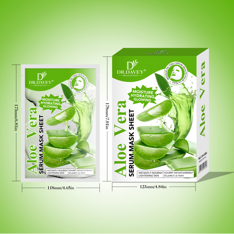 แผ่นมาส์กหน้าว่านหางจระเข้ บำร - Aloe Vera Pot บทวิจารณ์และราคา