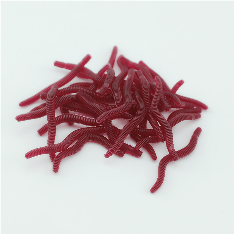 100PCS Soft Lure Bass Bream Bl - Aglaonema Red บทวิจารณ์และราคา
