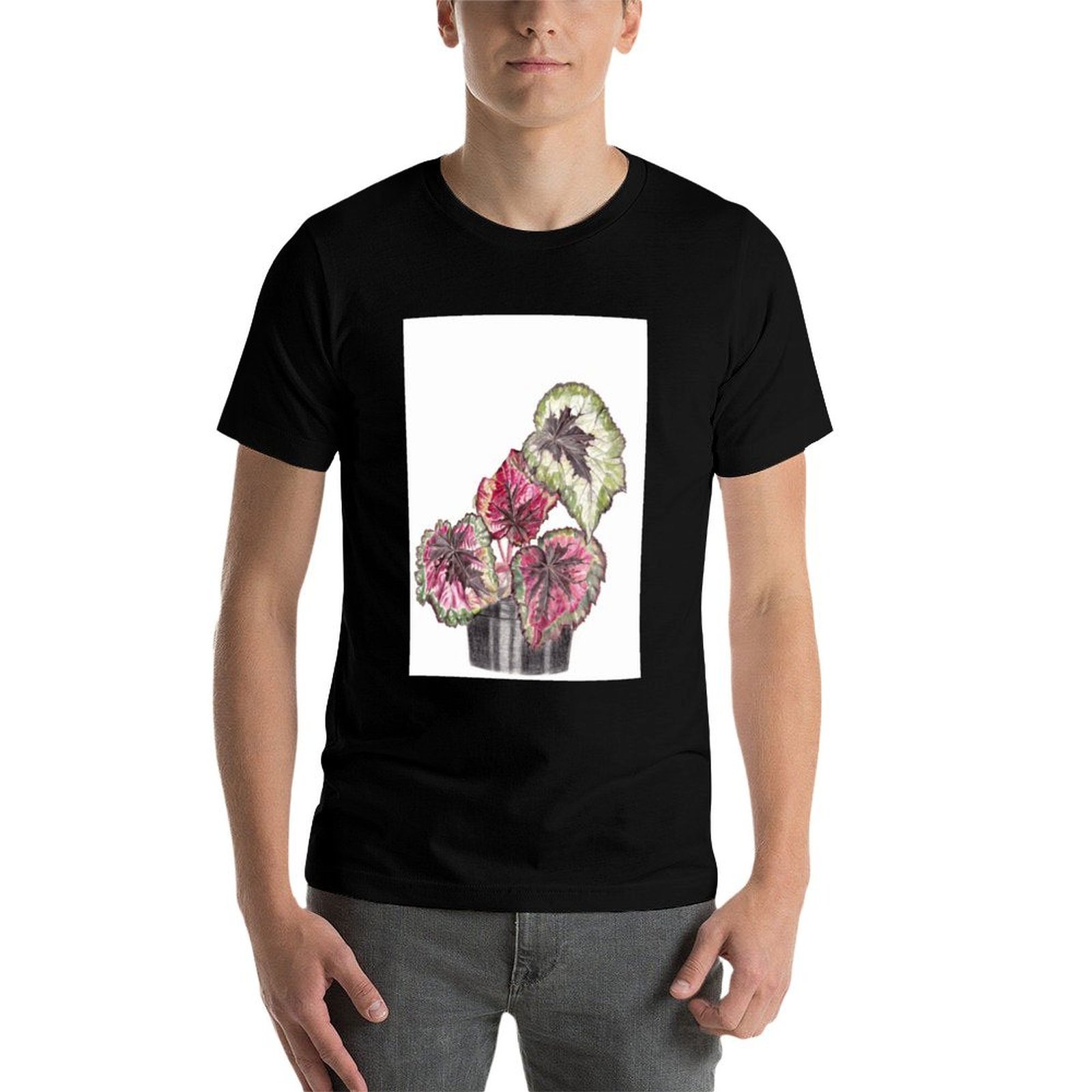 เสื้อยืดเบโกเนียเร็กซ์ เสื้อยื - Begonia Rex บทวิจารณ์และราคา