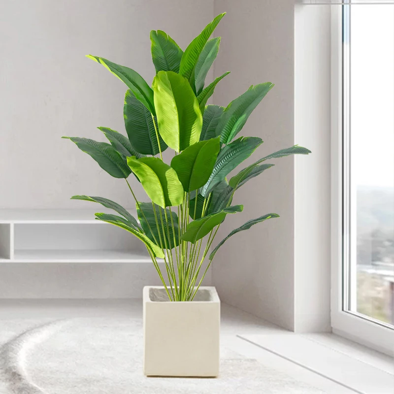 ต้นไม้ประดิษฐ์ 1 ชิ้น ต้นปาล์ม - Ficus Lyrata Tree บทวิจารณ์และราคา